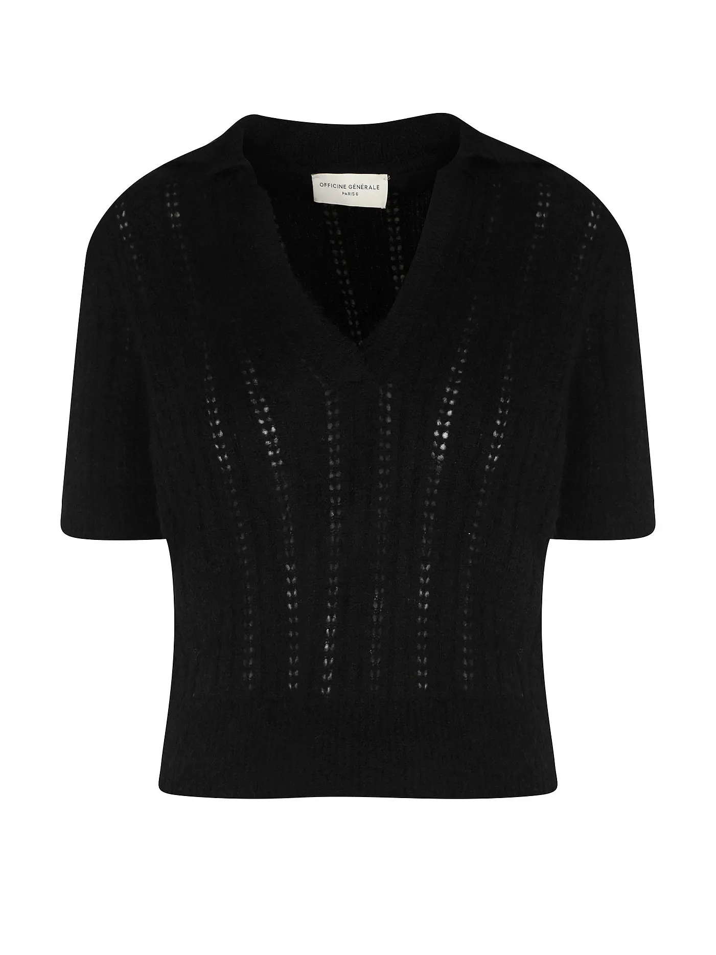 OFFICINE GENERALE | Poloshirt SANNA | schwarz